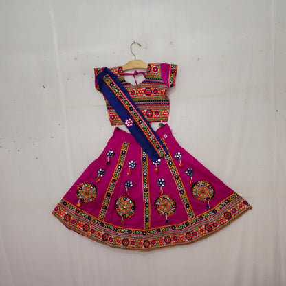 Girls - Full Work With Round Patch Design Chaniya Choli