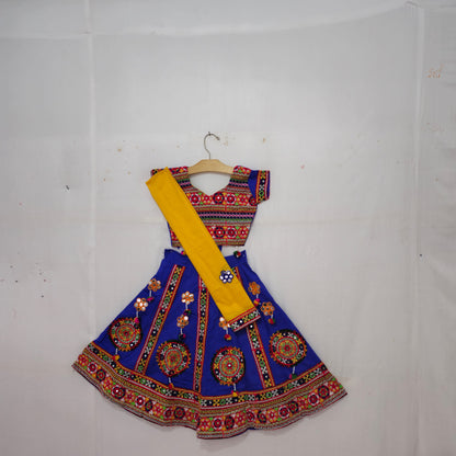 Girls - Full Work With Round Patch Design Chaniya Choli
