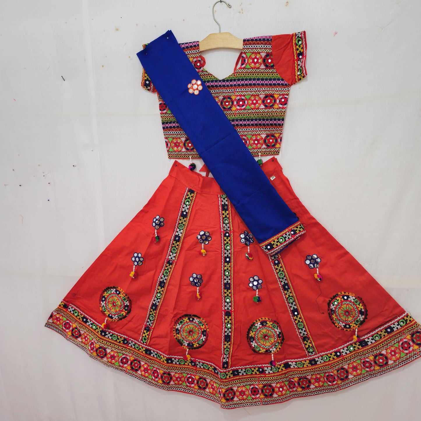 Girls - Full Work With Round Patch Design Chaniya Choli