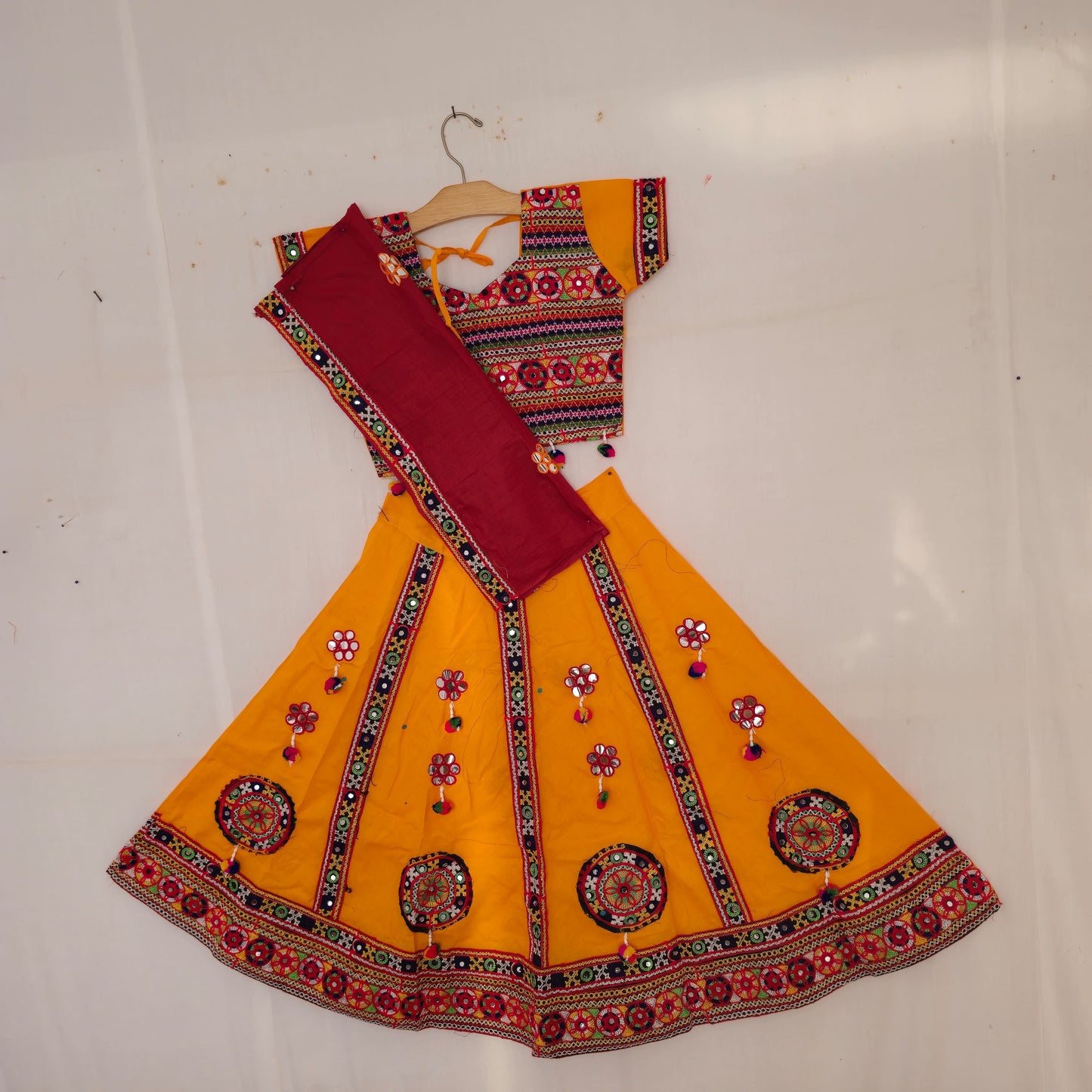 Girls - Full Work With Round Patch Design Chaniya Choli
