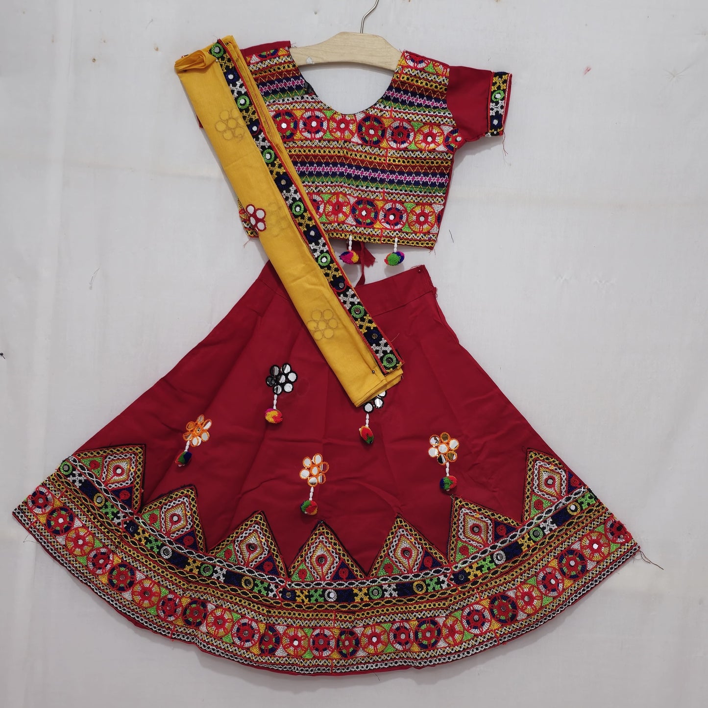 Girls - Toran and Flower Latkan Chaniya Choli