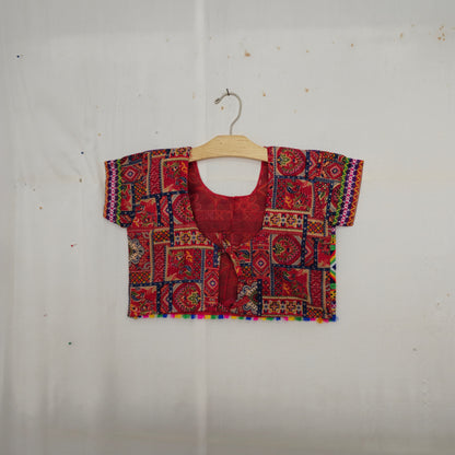 Girls - Patola Box Print Design Chaniya Choli