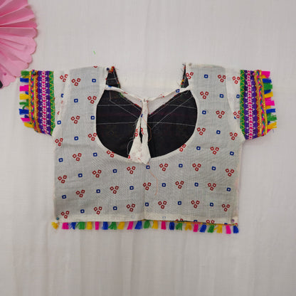 Girls - 3 Dot Bandhani Chaniya Choli