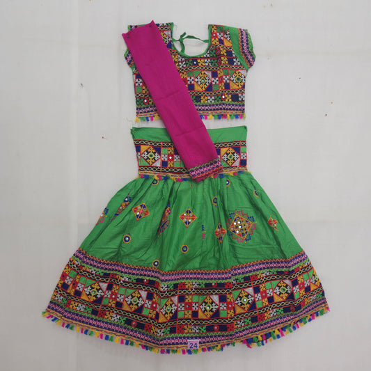 Girls - Circle Square Work Chaniya Choli