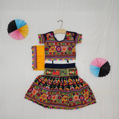 Girls - Floral Work Chaniya Choli