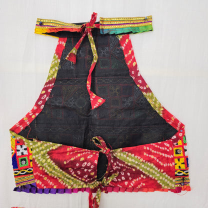 Girls - Square Bandhani Design Chaniya Choli