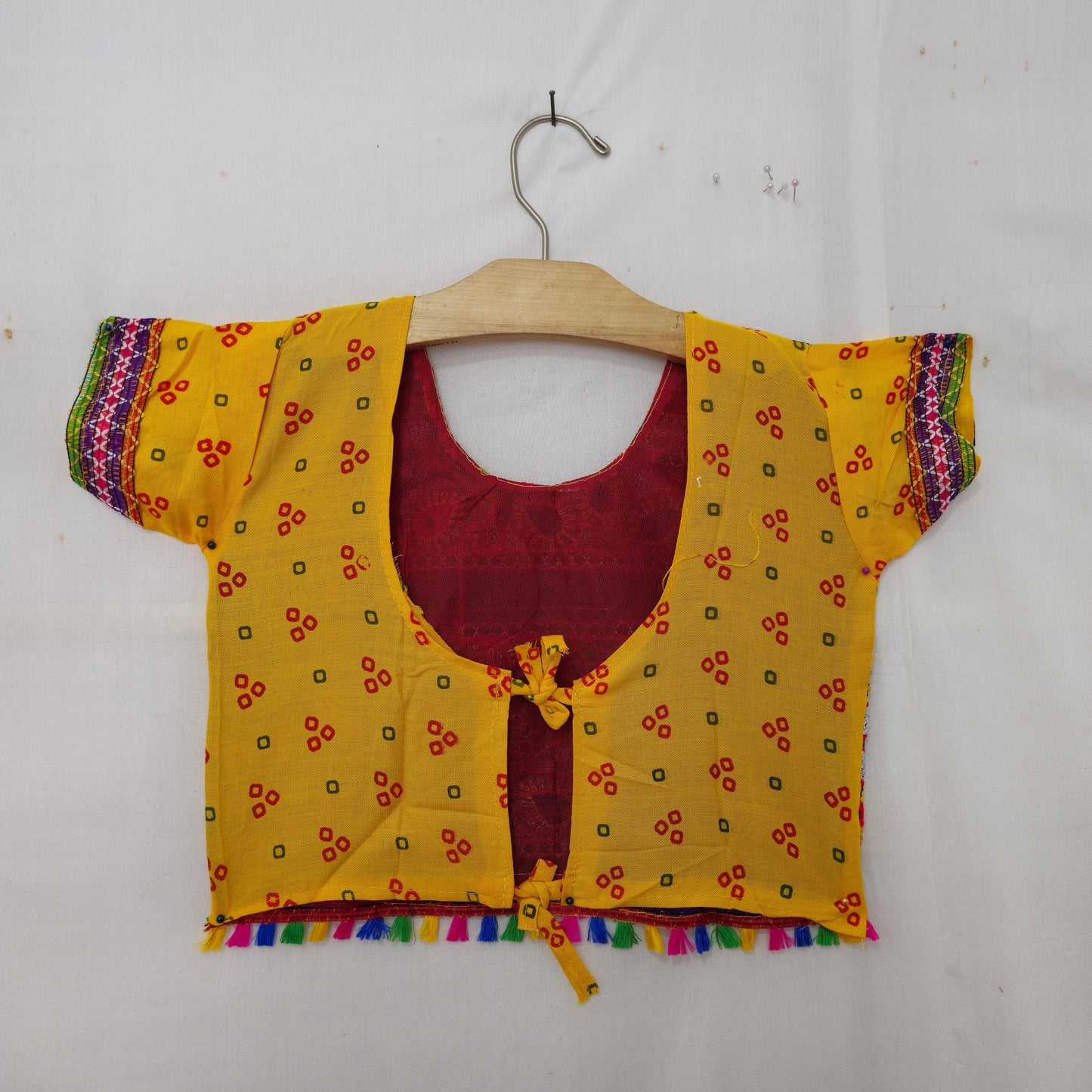 Girls - Bandhani 3 Patta Design Chaniya Choli